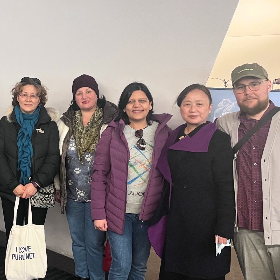 Participants of the Canada Connects Program at the ROM